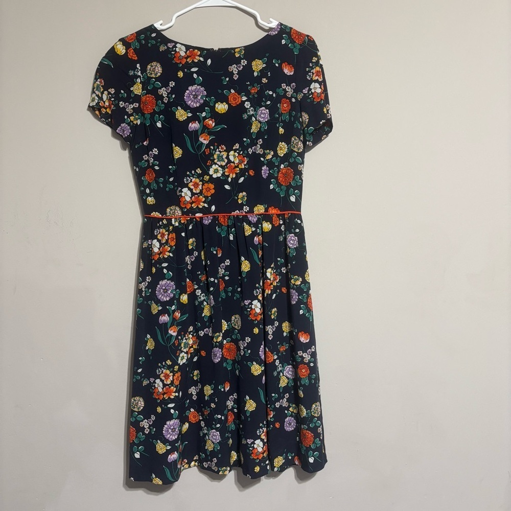Brooks Brothers Kids Dress - Black with Floral Print